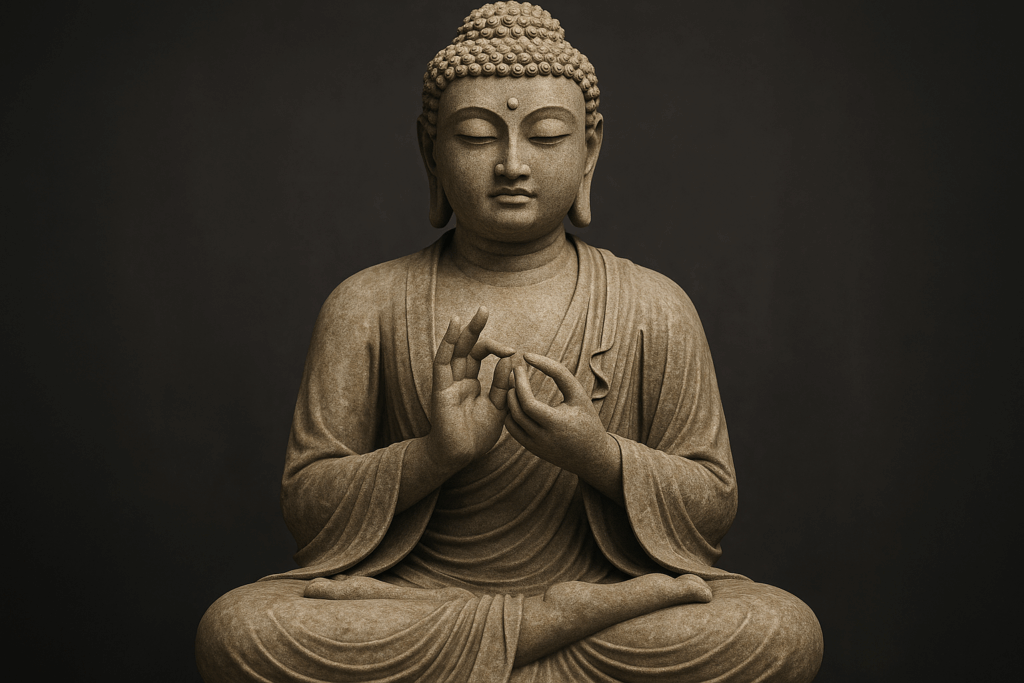 Buddha in Dharmachakra