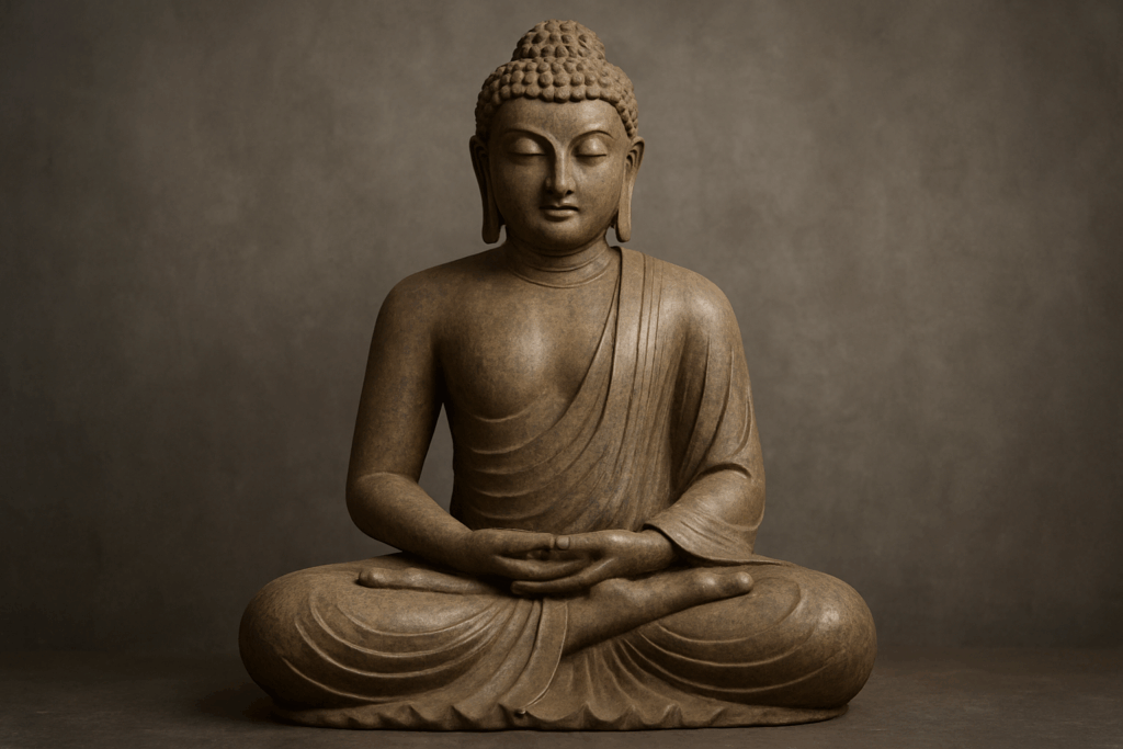 Peaceful Buddha Statue-Dhyana